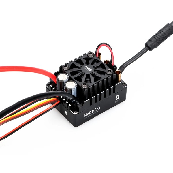 Originale pazzo prezzo all'ingrosso MAX2 HV 2-4S ESC per 1/10 RC modello auto Brushless Esc 60a Esc per auto Rc